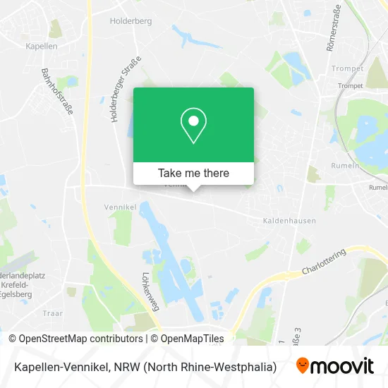 Kapellen-Vennikel map