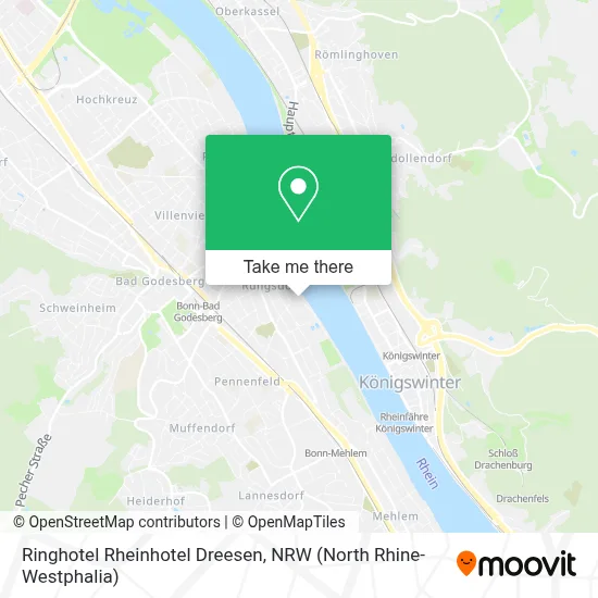 Ringhotel Rheinhotel Dreesen map