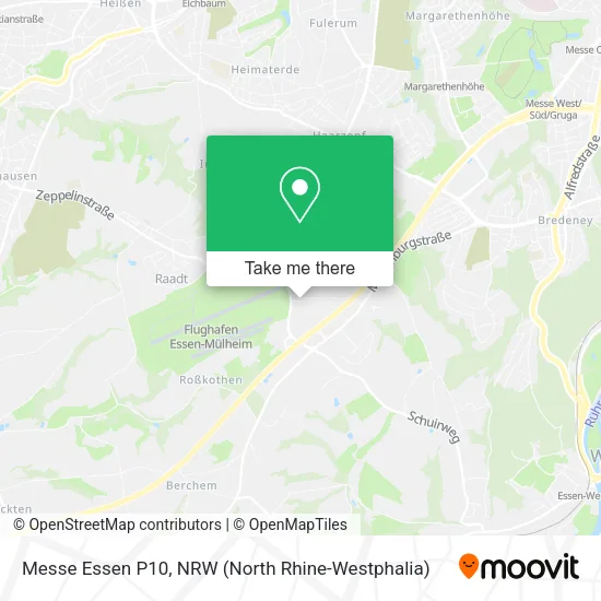 Карта Messe Essen P10