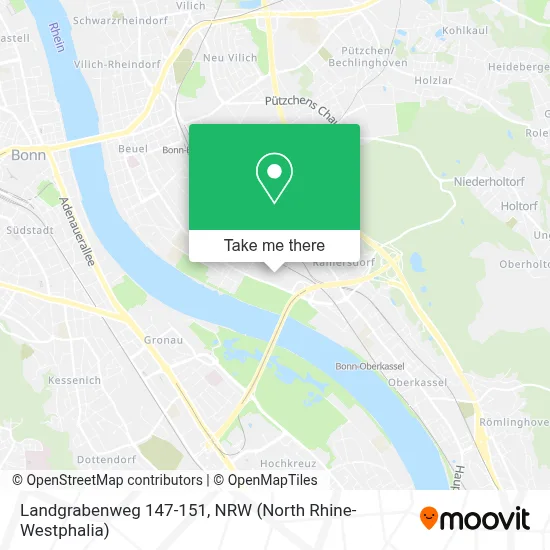 Landgrabenweg 147-151 map