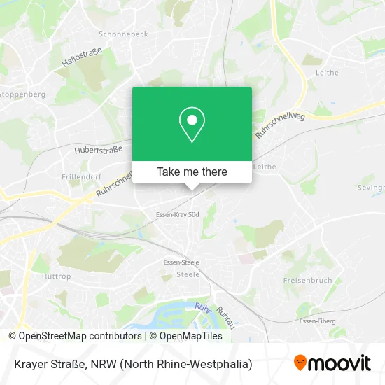 Карта Krayer Straße