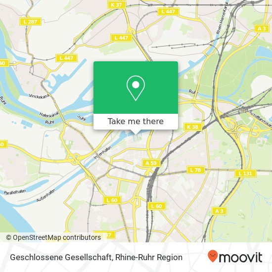 Geschlossene Gesellschaft map