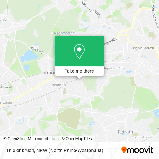 Карта Thielenbruch