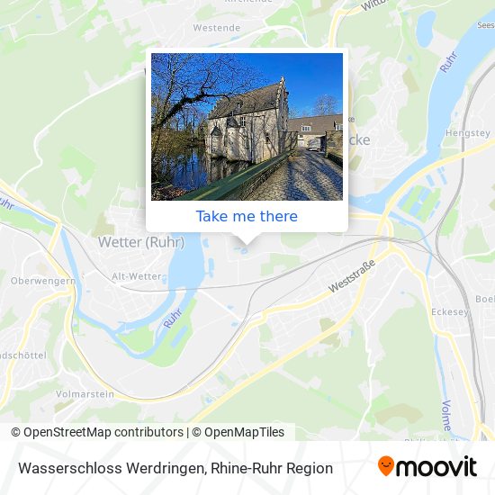 Wasserschloss Werdringen map