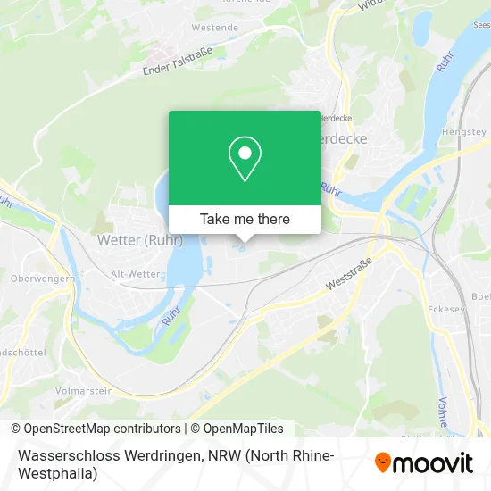 Wasserschloss Werdringen map