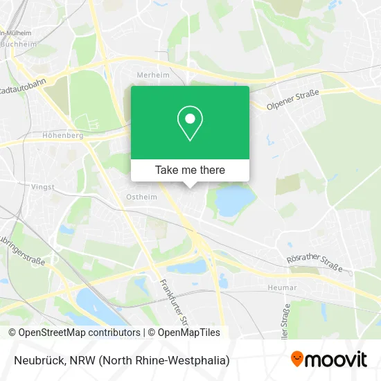 Карта Neubrück