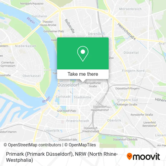 Карта Primark (Primark Düsseldorf)