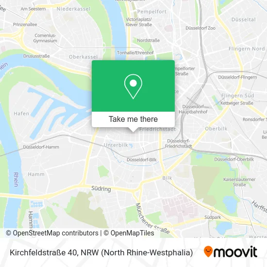 Карта Kirchfeldstraße 40