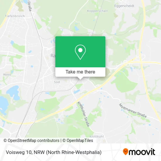 Карта Voisweg 10