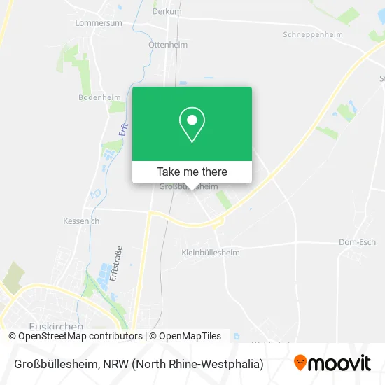 Großbüllesheim map