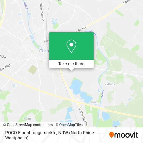 Карта POCO Einrichtungsmärkte