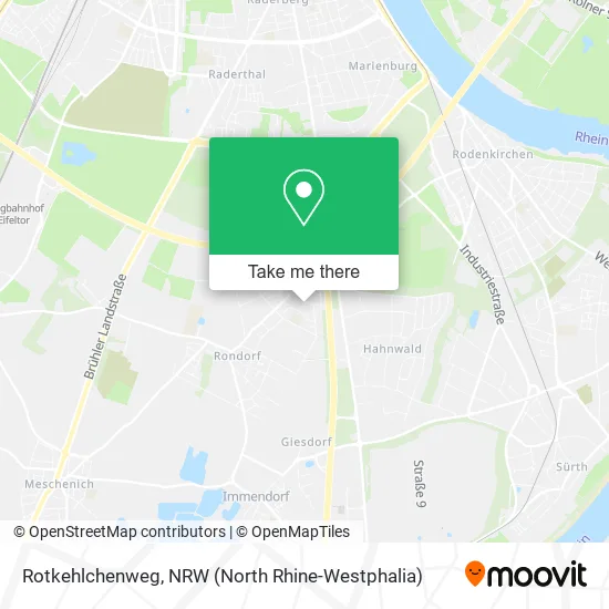 Карта Rotkehlchenweg