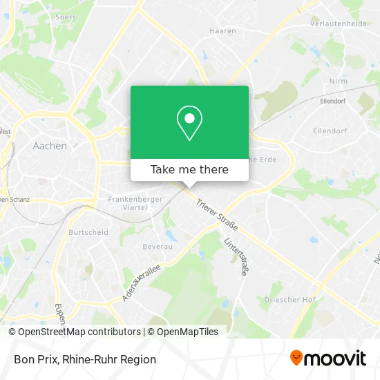 Карта Bon Prix