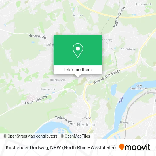 Kirchender Dorfweg map