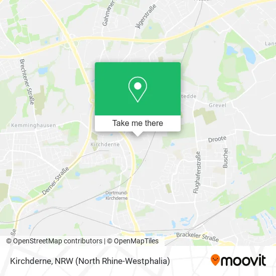 Карта Kirchderne