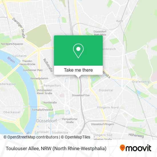 Карта Toulouser Allee