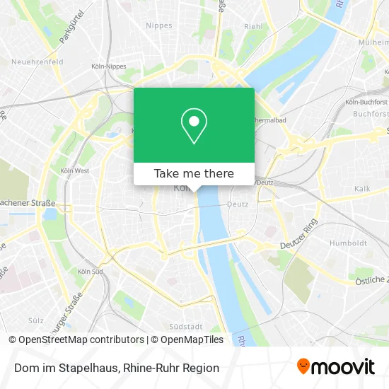 Карта Dom im Stapelhaus