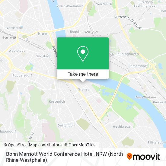 Bonn Marriott World Conference Hotel map