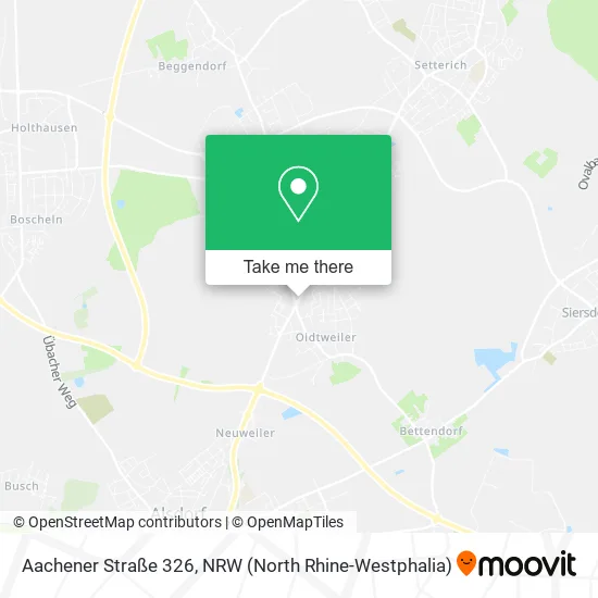 Карта Aachener Straße 326