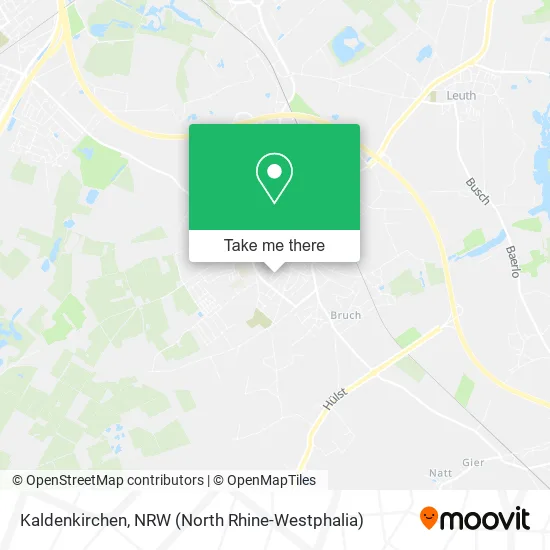 Карта Kaldenkirchen