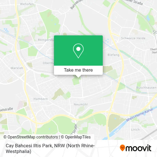 Cay Bahcesi Iltis Park map