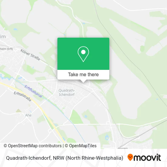 Карта Quadrath-Ichendorf
