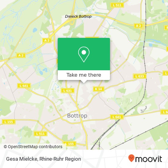 Gesa Mielcke map