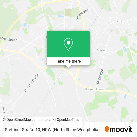 Карта Stettiner Straße 10