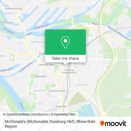McDonald's (McDonalds Duisburg Hbf) map