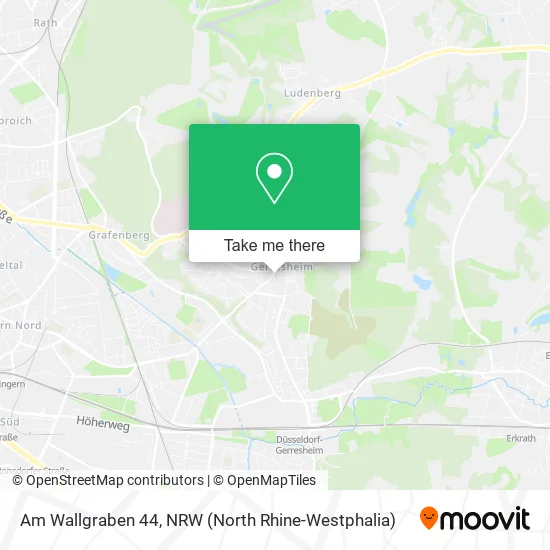 Am Wallgraben 44 map