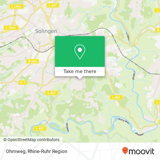 Ohmweg map