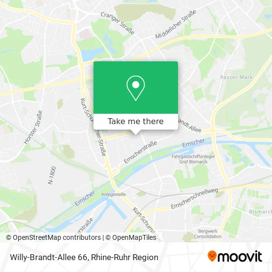 Карта Willy-Brandt-Allee 66