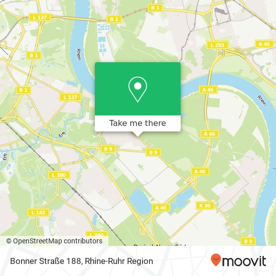 Bonner Straße 188 map