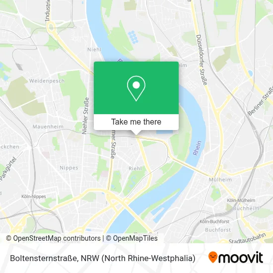 Boltensternstraße map