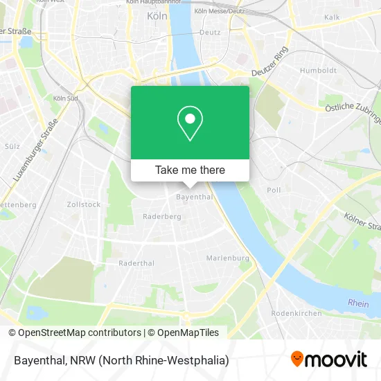 Bayenthal map