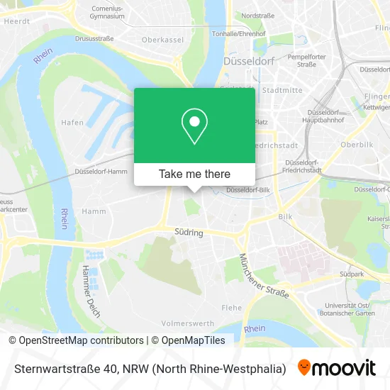 Карта Sternwartstraße 40