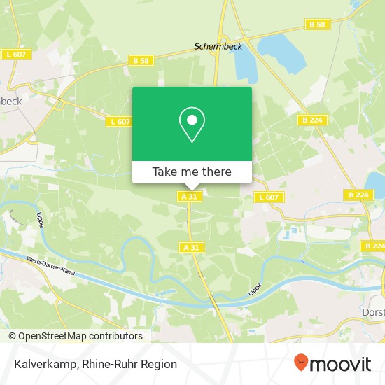 Kalverkamp map