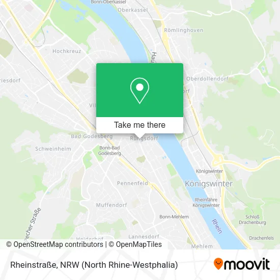 Rheinstraße map