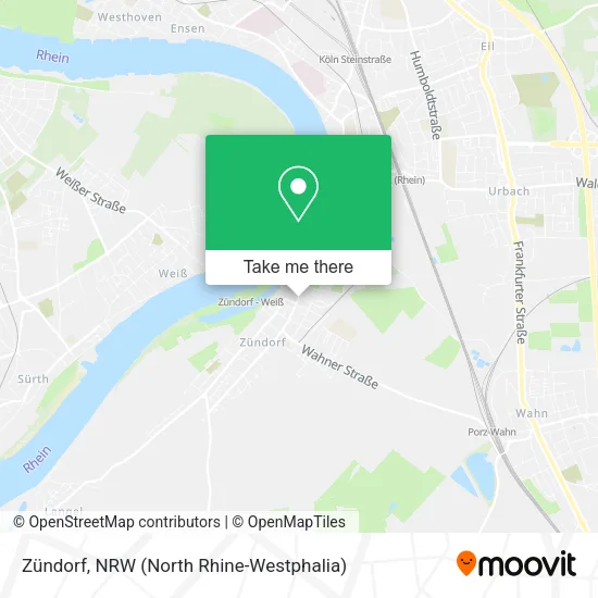 Карта Zündorf