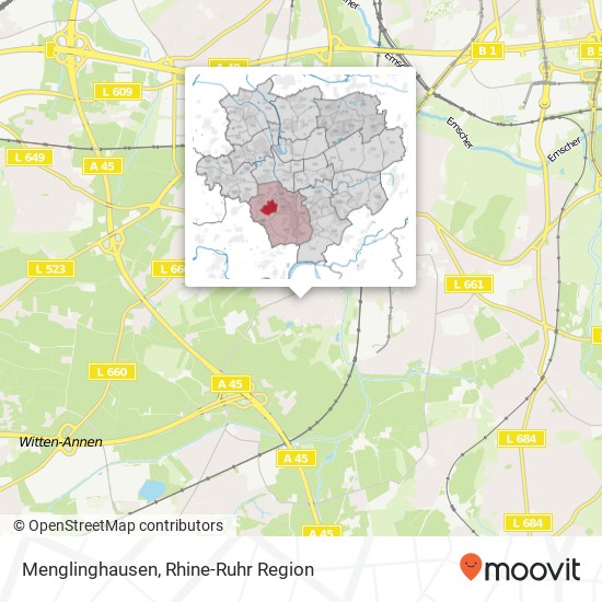 Menglinghausen map