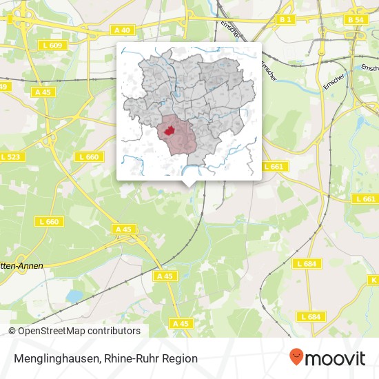 Menglinghausen map