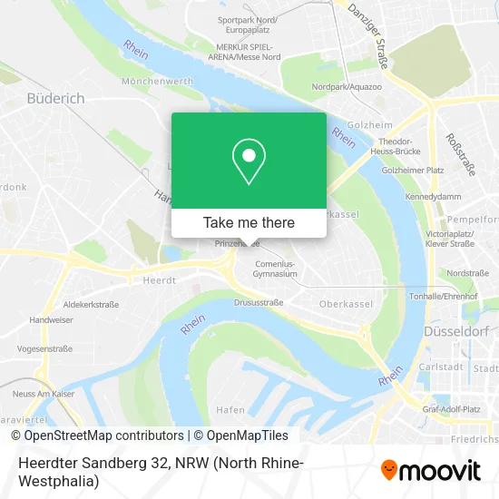 Карта Heerdter Sandberg 32