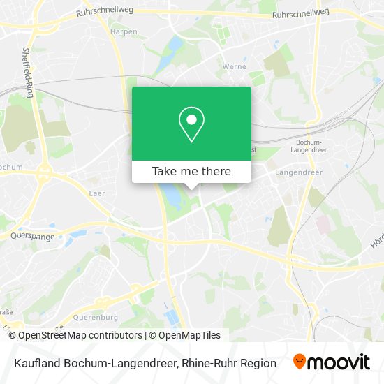 Kaufland Bochum-Langendreer map
