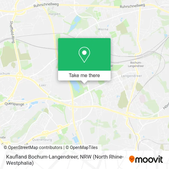 Карта Kaufland Bochum-Langendreer