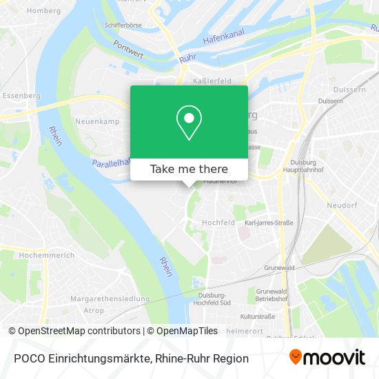 POCO Einrichtungsmärkte map