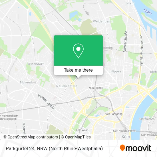 Карта Parkgürtel 24