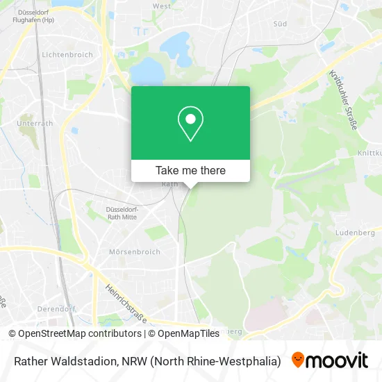 Карта Rather Waldstadion