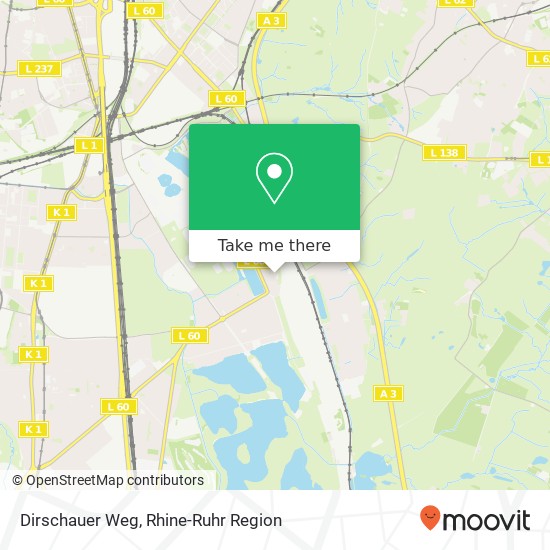 Dirschauer Weg map