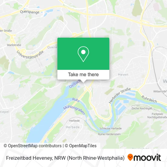 Карта Freizeitbad Heveney