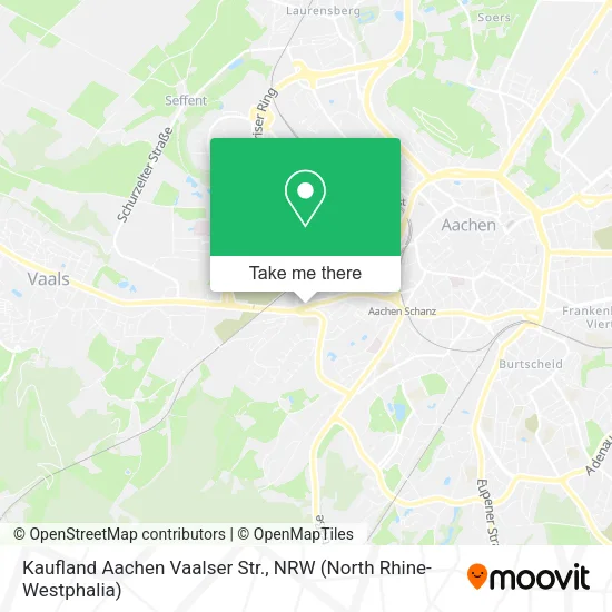 Карта Kaufland Aachen Vaalser Str.